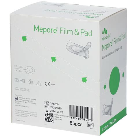 Mepore Film Pad Ovale X Cm Pc S Redcare Pharmacie