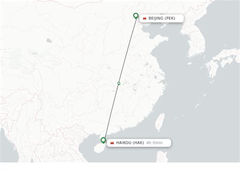 Direct Non Stop Flights From Beijing To Haikou Schedules