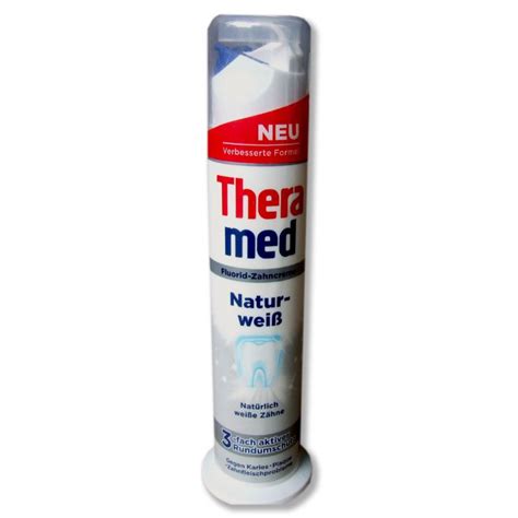 Зубная паста Theramed Natur Weiss отбеливающая, 100 мл | Купить в ...