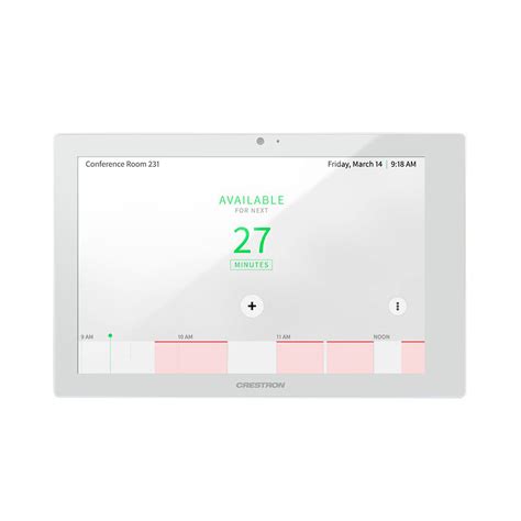 Crestron Tsw 1060 W S 10 Touchscreen Touch Poe Display Lan Ethernet Tabletop