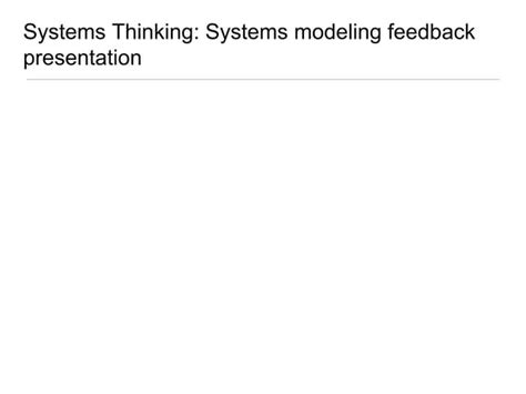 Feedback model.ppt