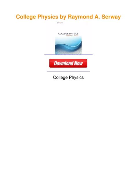 Ppt College Physics By Raymond A Serway Powerpoint Presentation