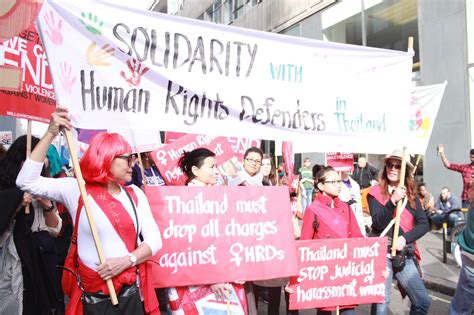 Stand In Solidarity With Women Human Rights Defenders In Thailand On