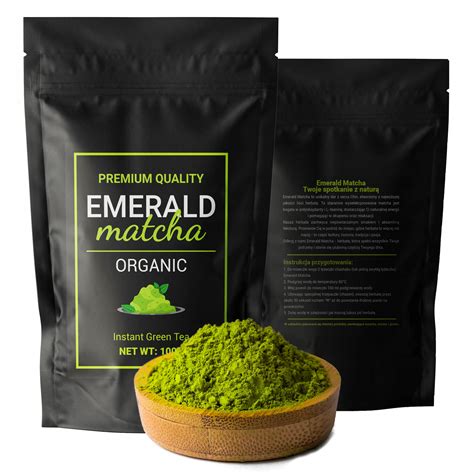 Herbata Zielona Matcha Emerald G W Proszku Bio Allegro Pl