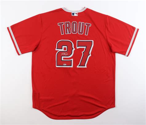 Mike Trout Signed Angels Nike Jersey (MLB) | Pristine Auction