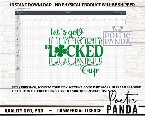 Let S Get Lucked Up SVG PNG St Patricks Day Svg Funny Adult Svg