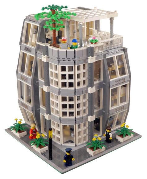 Custom Lego instructions: Architecture Firm | Lego modular, Lego ...