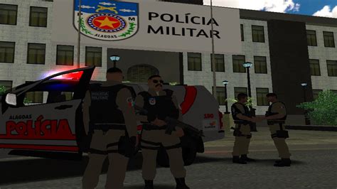 Virei Policial Militar De Alagoas Gta San Mod Policia Youtube