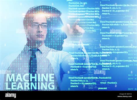 Machine learning concept as modern technology Stock Photo - Alamy