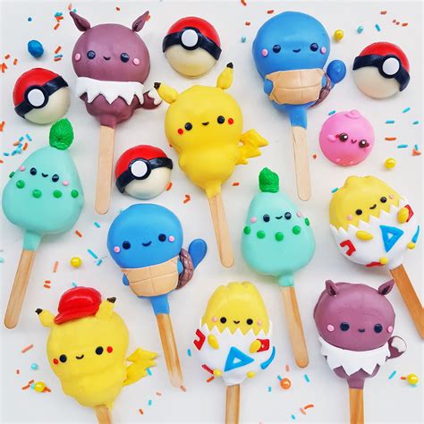 Pokemon Cake Pops – The Baking Experiment