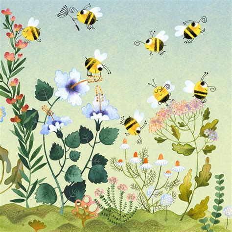 Yogi Tea Wild Bees Katharina Sieg Illustration