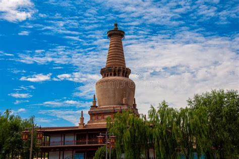 Mati temple gansu province stock image. Image of temple - 48410985