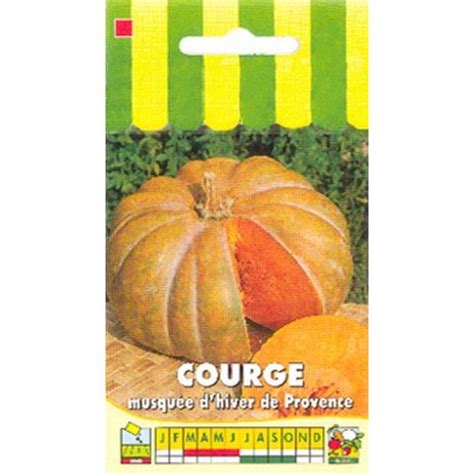 Sachet De Courge Musqu E D Hiver De Provence G Les Graines Bocquet