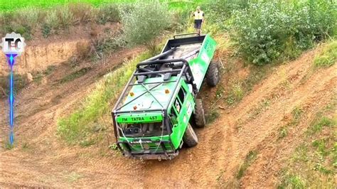 The Best Compilation Europe Truck Trials 6x6 Green Tatra Youtube