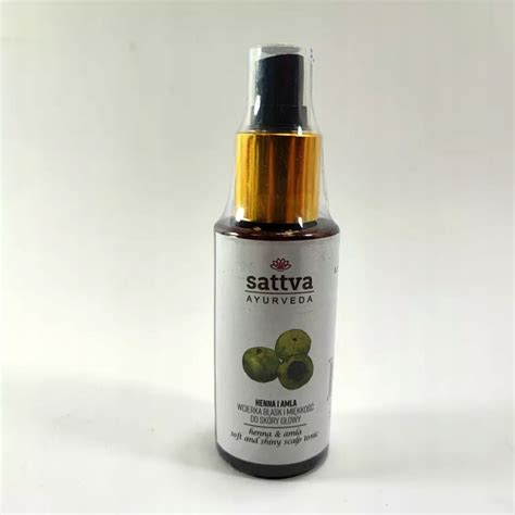 SATTVA WCIERKA DO SKÓRY GŁOWY HENNA AMLA 100 ML 12883812937