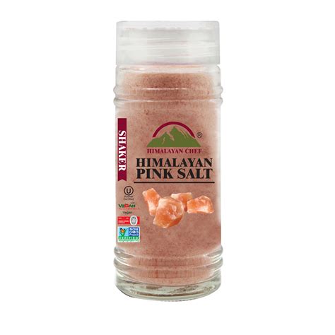 Himalayan Chef Pink Salt Fine Glass Shaker Ounce Reviews