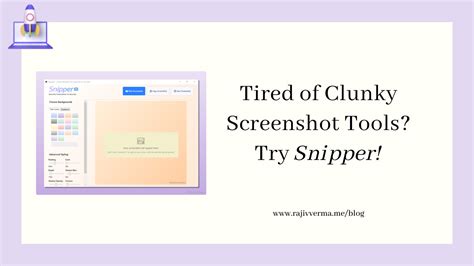 Tired of Clunky Screenshot Tools? Discover Snipper – The Simple ...