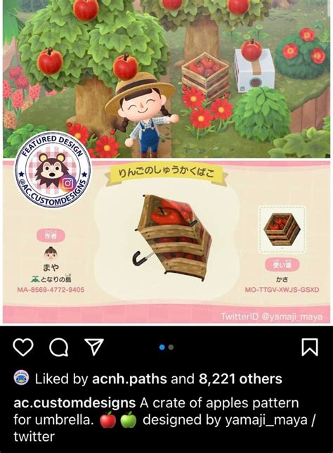 Apple Crate Custom Design In 2022 Animal Crossing Animal Crossing