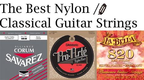 The Best Nylon / Classical Guitar Strings - 2019 | Gearank