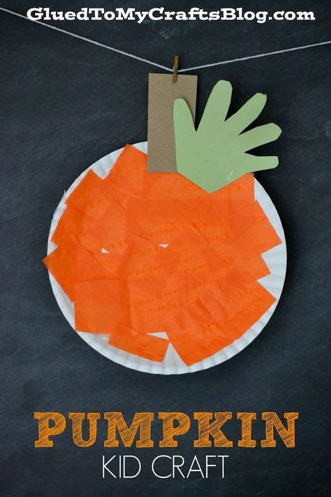 Handprint Pumpkins Crafts For Pre Schoolers Pinterest Babies