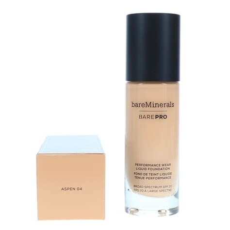 Bareminerals Barepro Performance Wear Liquid Foundation Spf 20 Aspen 1