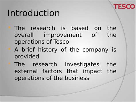 Leadership And Management Concepts For Tesco An Investigation