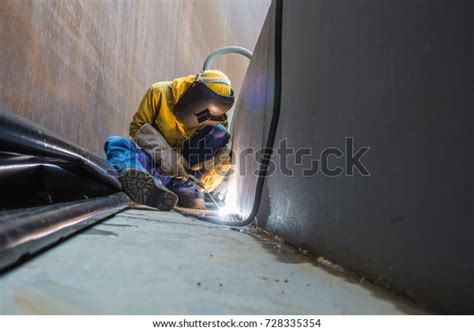 Male Worker Wearing Protective Clothing Repair Stock Photo Edit Now