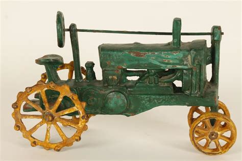 Repro Cast Iron Toy Tractor