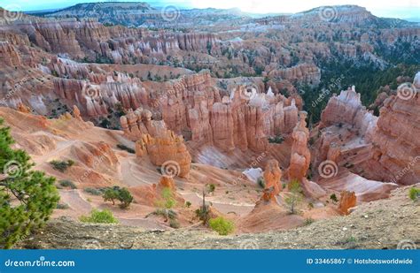 Bryce Canyon National Park, Utah, Usa.colored Eroded Hoodoos Stock ...