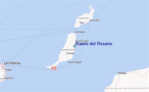 Puerto del Rosario Tide Station Location Guide