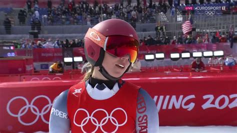 Winter Olympics 2022 - Mikaela Shiffrin finishes ninth in super-G as Lara Gut-Behrami claims ...