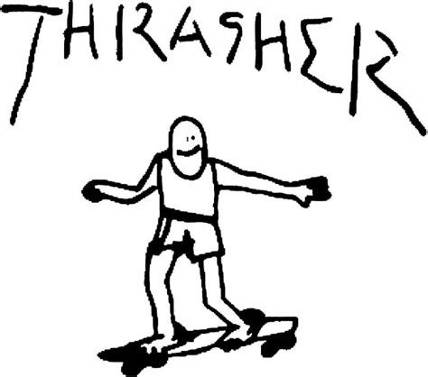 Thrasher Logo Magazine Symbol Meaning Emblem 1000logos History