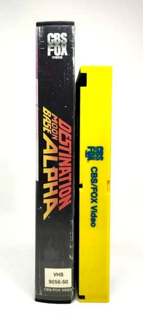 Destination Moonbase Alpha Vhs Pal Extremely Rare Ex Rental Big