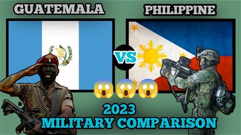 GUATEMALA Vs PHILIPPINE MILITARY POWER COMPARISON 2023 Mga Bagong