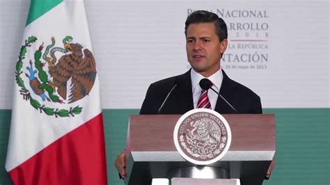 Presidente Pe A Nieto Encabez La Presentaci N Del Plan Nacional De