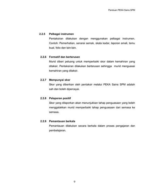 Panduan Peka Sains 1511 PDF