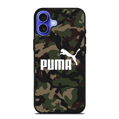 puma camo logo iphone  case cover casecentro