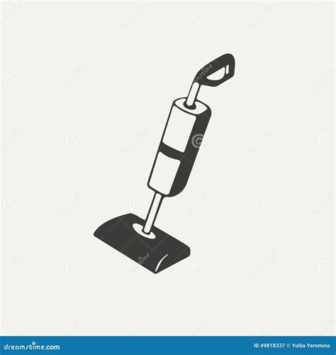 Illustration Of Vacuum Cleaner Stock Vector Illustration Of Black