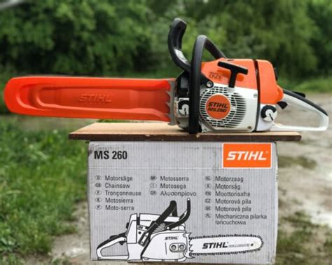 STIHL MS 260 Chainsaw Brand NEW EBay