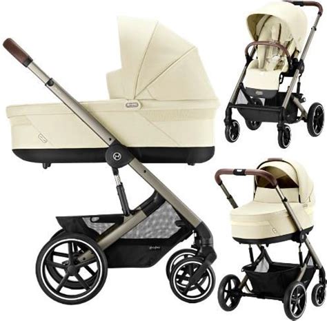 Wózek CYBEX BALIOS S LUX 2 WÓZEK 2W1 GONDOLA COT S 2 0 LUX RAMA TAUPE