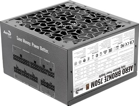 Блок питания 750W AeroCool Aero Bronze Fully Modular 750M (ACPB-AR75AEC ...