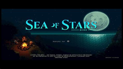 Sea Of Stars Demo Title Screen YouTube