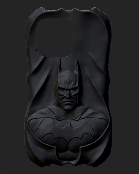 Stl File Batman Phone Case For Iphone 14pro Max・3d Printable Design To