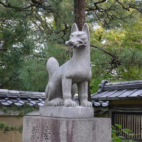 Foxes Inari Traditional Kyoto