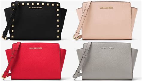 Сумка из натуральной кожи Michael Kors Selma Medium Messenger ...