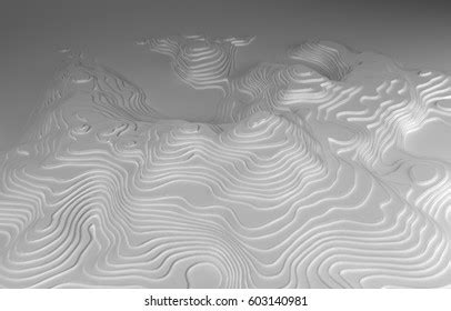 3d Topographic Map Background Concept Topo Stock Illustration 603140981 ...