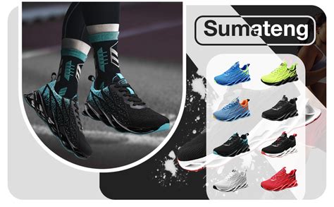 Sumateng Chaussures De Course Pour Homme Chaussures De Sport L G Res Et