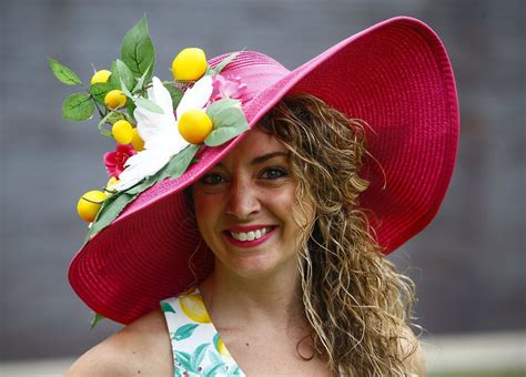 Fancy Hats Best Bow Ties Add Elegant Touch At Derby Viewing Party Photos