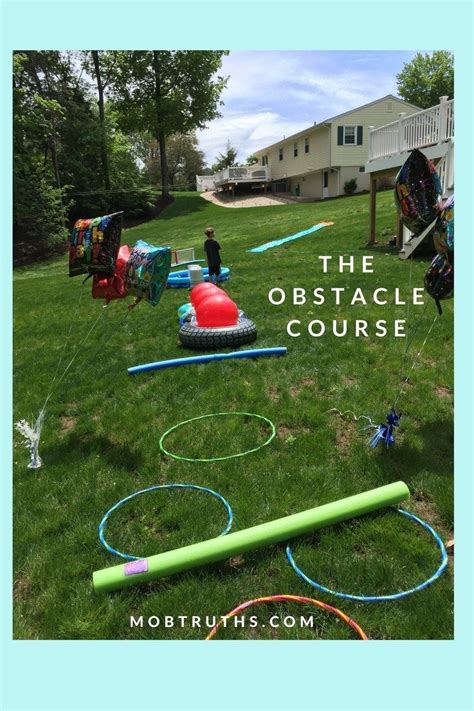 Obstacle course birthday party wipeout theme – Artofit