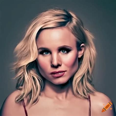 Kristen Bell As Blondie In A Biographical Film On Craiyon